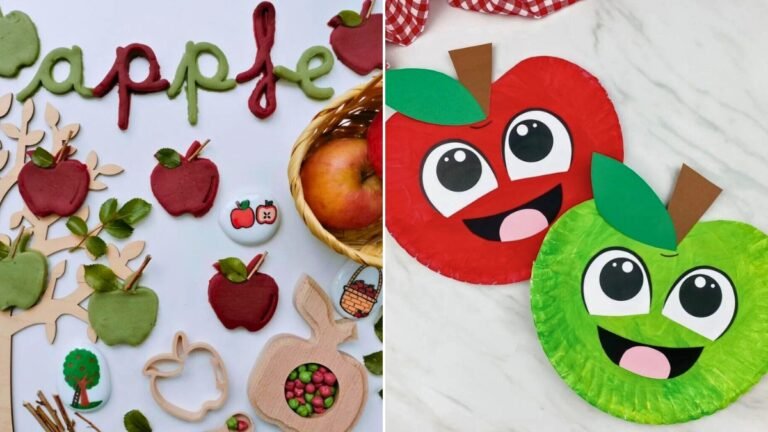 22 Apple Crafts Preschool