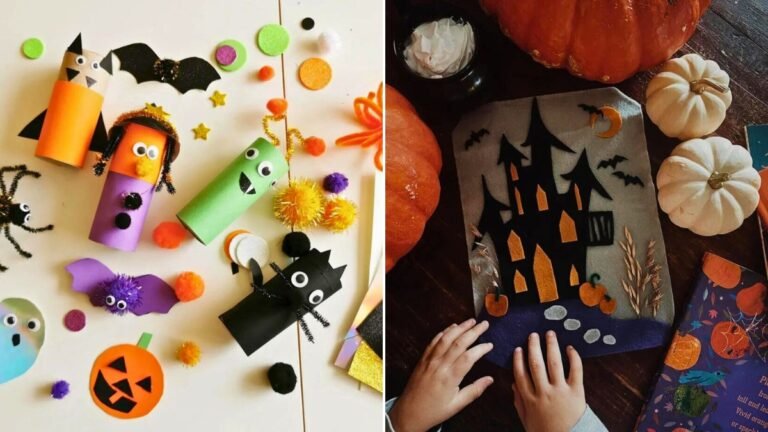 32 Halloween Kids Crafts